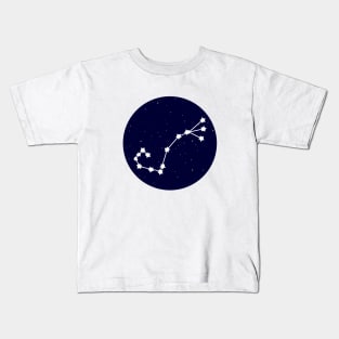 Scorpio Zodiac Constellation Kids T-Shirt